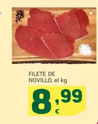 HiperDino Filete de novillo oferta