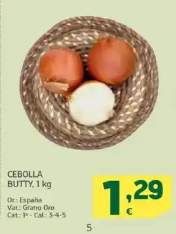 HiperDino Cebolla butty oferta