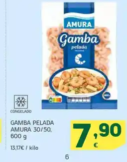 HiperDino AMURA Gamba pelada oferta