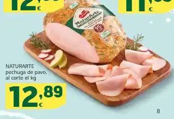 HiperDino NATURARTE pechuga de pavo oferta