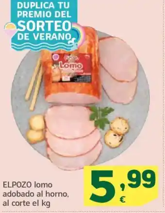 HiperDino ELPOZO lomo adobado al horno oferta