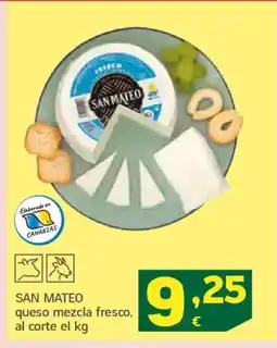 HiperDino SAN MATEO queso mezcla fresco oferta