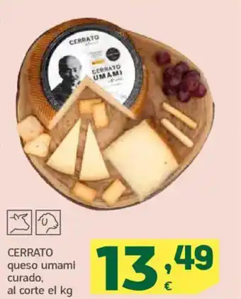 HiperDino CERRATO queso umami curado oferta