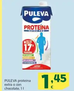 HiperDino PULEVA proteína extra o con chocolate oferta