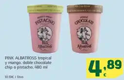 HiperDino PINK ALBATROSS tropical y mango, doble chocolate chip o pistacho oferta