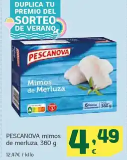 HiperDino PESCANOVA mimos de merluza oferta