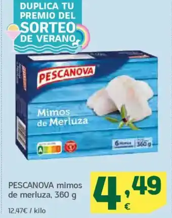 HiperDino PESCANOVA mimos de merluza oferta