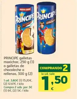 HiperDino PRINCIPE galletas maxichoc oferta