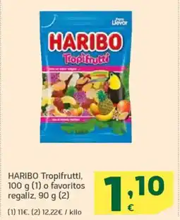 HiperDino HARIBO Tropifrutti oferta