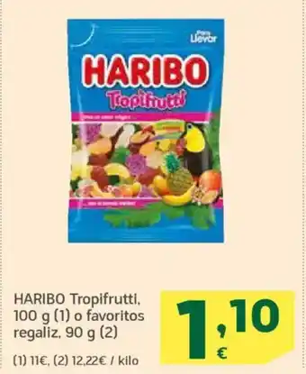 HiperDino HARIBO Tropifrutti oferta