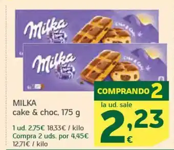 HiperDino MILKA cake & choc oferta