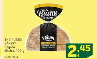 HiperDino THE RUSTIK BAKERY hogaza clásica oferta