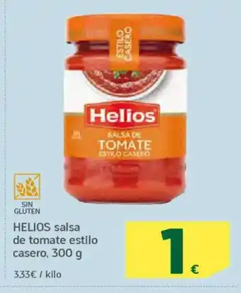 HiperDino HELIOS salsa de tomate estilo casero oferta