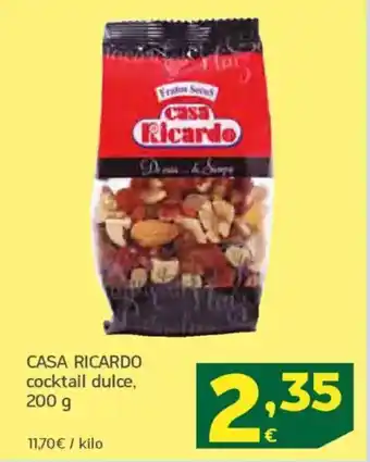 HiperDino CASA RICARDO cocktail dulce oferta