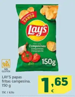 HiperDino LAY'S papas fritas campesina oferta