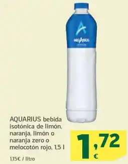 HiperDino AQUARIUS bebida isotónica de limón oferta