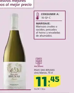 HiperDino PAZO DAS BRUXAS vino blanco oferta