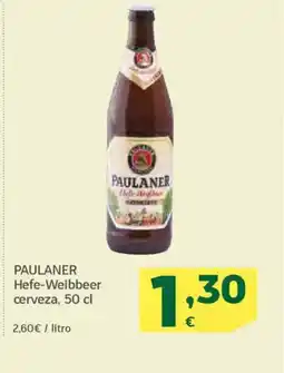 HiperDino PAULANER Hefe-Weibbeer oferta
