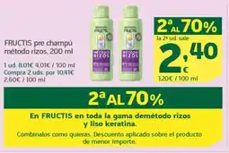 HiperDino FRUCTIS pre champú método rizos oferta