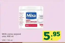 HiperDino MIXA crema corporal urea oferta