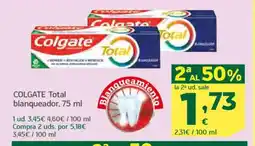 HiperDino COLGATE Total blanqueador oferta