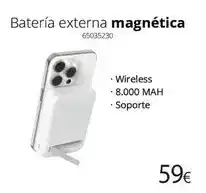 Ecomputer Batería externa magnetica oferta