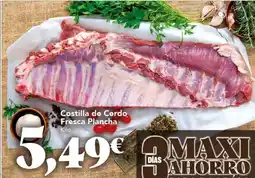 Gadis Costilla de cerdo fresca plancha oferta