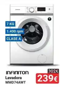 Centro Hogar Sanchez Infiniton - lavadora wmd74awt oferta