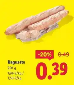 Lidl Baguette oferta