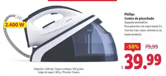 Lidl Philips - centro de planchado oferta