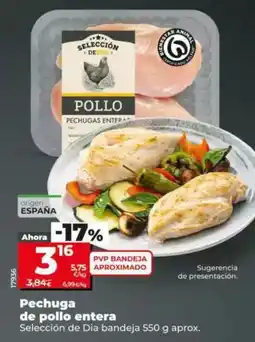 Dia Seleccion de dia - pechuga de pollo entera oferta