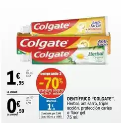 E.Leclerc Colgate - dentífrico oferta