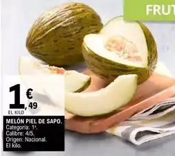 E.Leclerc Origen - melon piel de sapo oferta