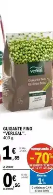 E.Leclerc Verleal - guisante fino oferta