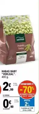 E.Leclerc Verleal - habas baby oferta