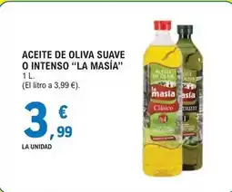E.Leclerc La masía - aceite de oliva suave o intenso oferta