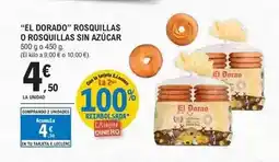 E.Leclerc Rosquillas o rosquillas sin azucar oferta