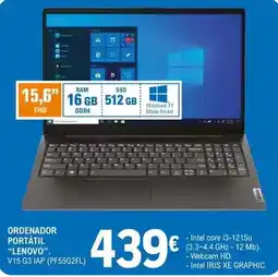 E.Leclerc Lenovo - ordenador portátil oferta