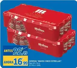 E.Leclerc Mahou - cerveza cinco estrellas oferta