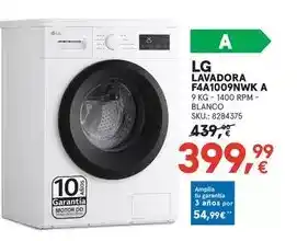 Worten Lg - lavadora f4a1009nwk a oferta