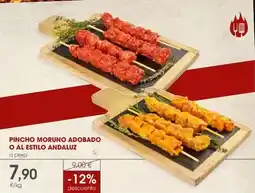 Supermercados Plaza Pincho moruno adobado o al estilo andaluz oferta