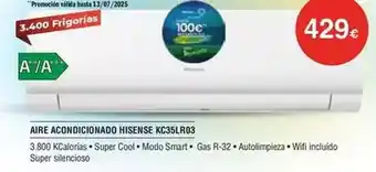 Milar Hisense - aire acondicionado kc35lr03 oferta