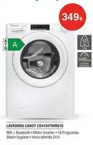 Milar Candy - lavadora c04104twm61s oferta