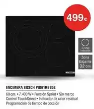Milar Bosch - encimera pid61rbb5e oferta