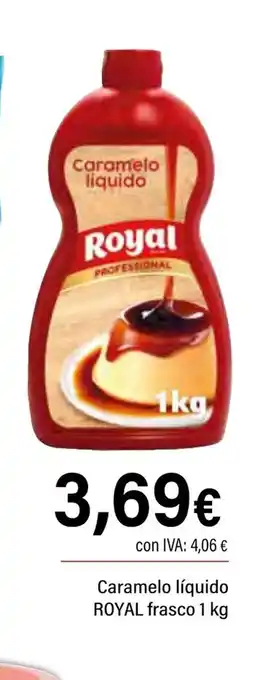 Cash Ifa ROYAL Caramelo líquido oferta