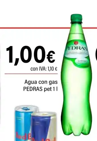 Cash Ifa PEDRAS Agua con gas oferta