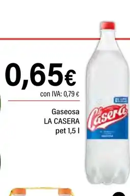 Cash Ifa LA CASERA Gaseosa oferta