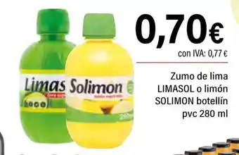 Cash Ifa LIMASOL SOLIMON Zumo de lima o limón oferta