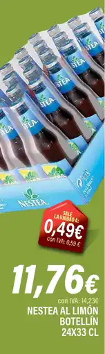 Cash Ifa Nestea al limón botellín oferta