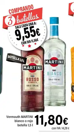 Cash Ifa MARTINI Vermouth banco o rojo oferta